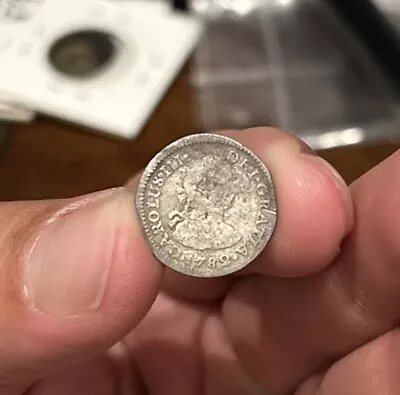 1782-Mo FF 1/2 Reale Mexico Silver  - Colonial Coinage • $25