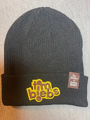Justin Bieber With Tim Hortons • Tim Biebs • Beanie Winter Hat Black Toque • $35.96