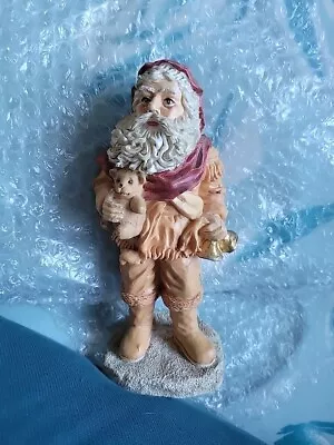 VTG Santa Claus In BUCKSKIN  COWBOY SANTA Kris Kringle St Nick Details In Photo • $21.95