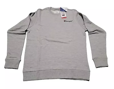 Champion Vintage Style Men's Grey Crewneck Sweatshirt Medium New • $14.95