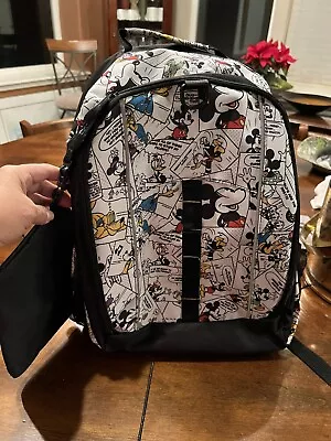 Authentic Disney Parks Comic Strip Mickey Laptop Bag/Backpack • $50