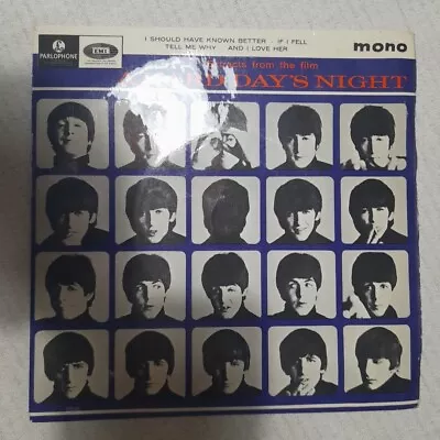 The Beatles - Extracts From The Film A Hard Day's Night 7  EP Original 1964Press • £12.95