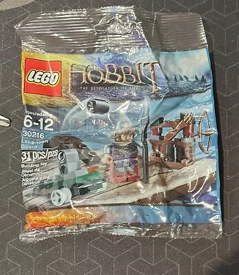 LEGO Lake-Town Guard Polybag 30216 - Hobbit Lord Of The Rings - New Sealed • $34.99