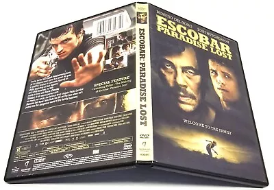 Escobar Paradise Lost DVD 2015 Benicio Del Toro Anchor Bay • $13.99