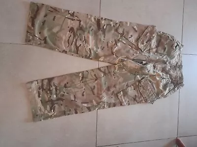 British Army Trousers Military Mens Combat Surplus Mtp Multicam Work Fishing • £13