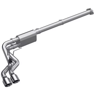 MBRP S5217AL Steel Cat Back Exhaust For 2021-22 Ford F-150 2.7 3.5 EcoBoost 5.0L • $479.99