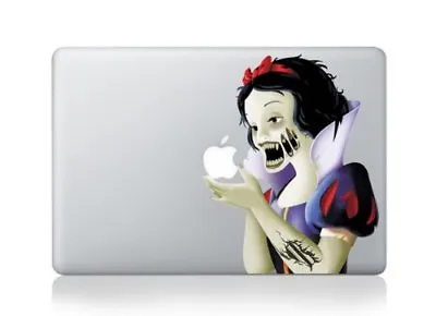 MacBook 13  Angry Zombie Snow White Apple Decal Sticker Pre-2016 MB Pro/Air Only • £5.49