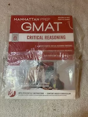 New Manhattan GMAT Prep Book - Critical Reasoning Sixth Edition • $15