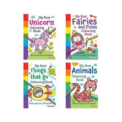 Kids Colouring Book Activity Book Girls Boys Children Fun Tear Out Pages A5 • $9.08