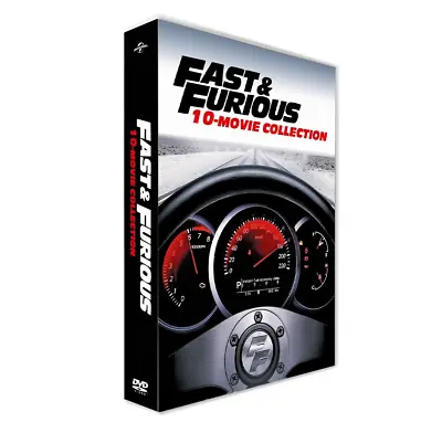 Fast And Furious 10-Movie ( 1-9 & Hobbs And Shaw) Collection DVD Region 1 • $21.88