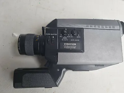 £50 • Buy Ferguson Videostar Colour Video Camera Model 3V20A UNTESTED Film TV PROP