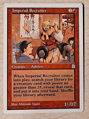 Imperial Recruiter X1-Portal Three Kingdoms-MTG - Magic The Gathering - NM • $129.99