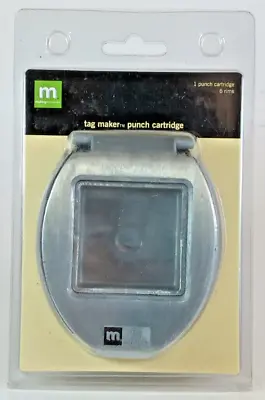 Making Memories Tag Maker Punch ~ Square ~ Large ~ NEW On CARD • $9.99