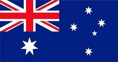 Patriotic Australia Flag Sticker Laptop Wall Car Truck • £4.64