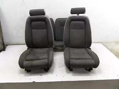 87-93 Ford Mustang Hatchback Cloth Seats Driver's Bent See Pics LX Fox Body G... • $499.99