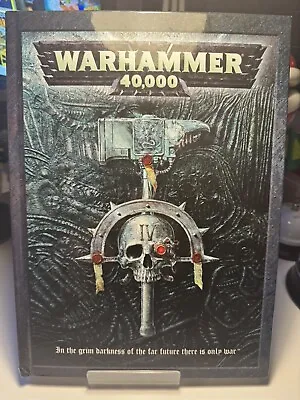 Warhammer 40000 - Hardback Rulebook - Games Workshop - 2004 FREE UK POSTAGE  • £16.95