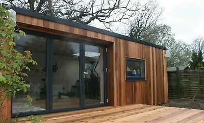 Insulated Garden Room / Office / Studio 6.6m X 3.6m Quality Materials Throughout • £31391