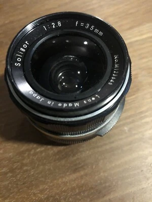 $65.95 • Buy Soligor Miranda 3.5cm 35mm F/2.8 Manual Focus Lens - Miranda Bayonet, Works Well