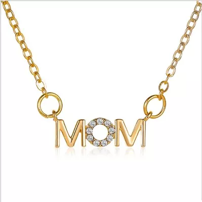 Mother Day Necklace Pendant Jewellery Shinny Shinny Heart Love Mom Gift • £3.49