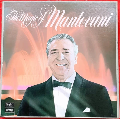 £5 • Buy THE MAGIC OF MANTOVANI BOXED SET OF 6 + 1 BONUS VINYL  LPs