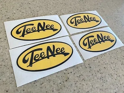Tee Nee Vintage Boat Trailer Decals 4-pak Pick Black And Yellow FREE SHIP! • $16