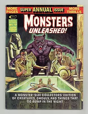 Monsters Unleashed Annual #1 FN- 5.5 1975 • $77