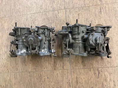 Pair Of Solex PH 44 W121 Side Draft Carburetors Mercedes Benz 190SL • $1099.50