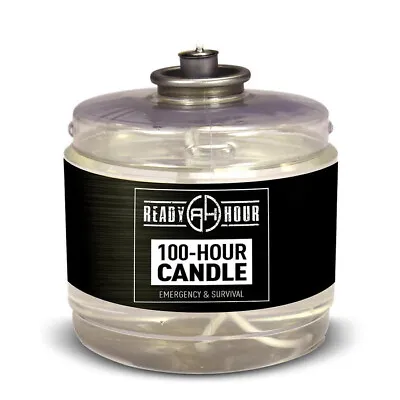 100 Hours Candle Safe Clean-Burning Odorless & Smokeless Emergency Long Term Use • $19.39