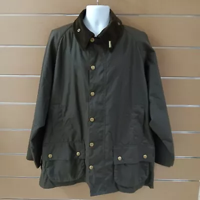 Barbour Beaufort 40th Anniversary Men's Wax Cotton Jacket Olive 50 NWD (Snap) • $150