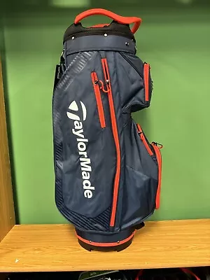 TaylorMade Pro 2023 Navy Red Cart Golf Bag • $179