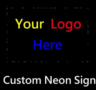 New Custom Neon Sign Real Glass Bar Decor Light Lamp Garage Man Cave Decor • $1140