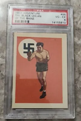 1956 Adventure #86 Max Schmeling The Black Uhlan Of The Rhine Psa 4  • $1395