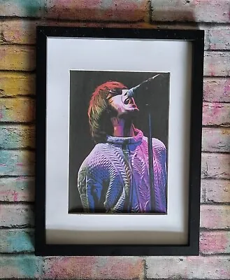 Liam Gallagher Oasis Knebworth 1996 Pop Art Tribute   • £3.99