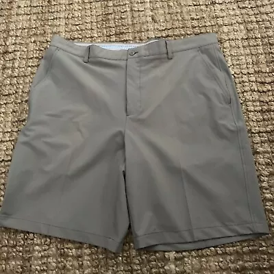 FootJoy FJ Gray Performance Stretch Casual Golf Shorts Bermuda Chinos Mens 40 • $24.95