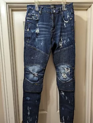 Decibel Jeans Mens 36x33 Distressed Jeans • $29.99