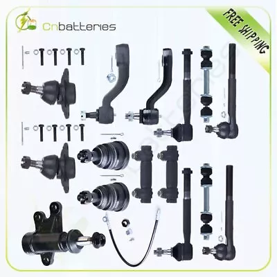 15Pc Ball Joints Tie Rods Pitman Arm Suspension Kit For GMC C2500 C3500 • $90.24