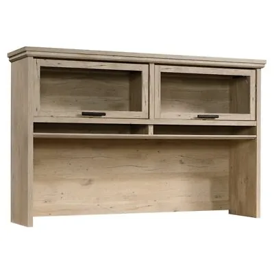 Pemberly Row Contemporary Engineered Wood Large Hutch In Prime Oak • $408.35