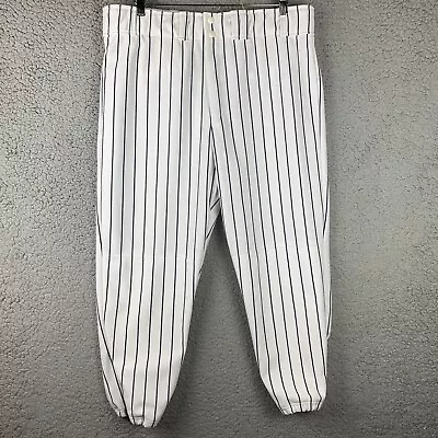 Vintage Majestic Baseball Pants Men's Pinstripe Size XL Made In The USA 8320 • $29.88