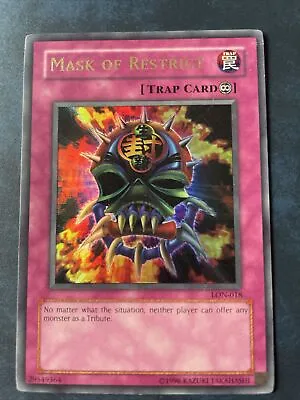 Mask Of Restrict - Ultra Rare - LON-018 • $6.22