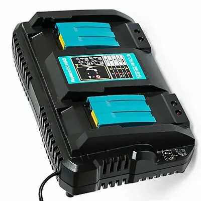 Battery Charger For Makita Dual Twin Port Fast Rapid DC18RD Li-ion LXT 7.2v-18v • £29.59