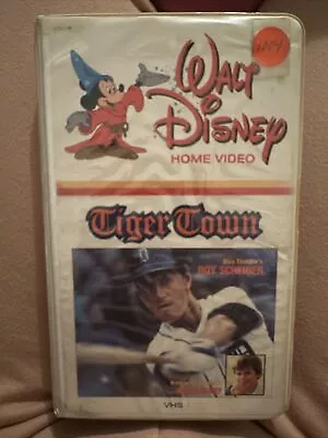 Tiger Town Walt Disney Home Video VHS Tape Clamshell Vintage 1983 Baseball • $30