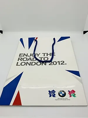 London 2012 Olympic Shop Paper Merchandise Gift Bag Olympics Souvenir 23x32x10cm • £7.99