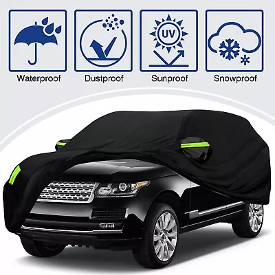 Large SUV Car Cover Outdoor Waterproof Dust Sun Snow All Weather Protection • $36.99