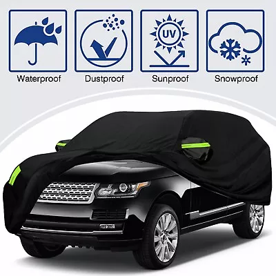 Universal Large SUV Car Cover Outdoor Waterproof Dust Sun All Weather Protection • $35.99