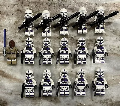 LEGO 187th Clone Trooper Army 15 Minifigure Mace Windu SW Lot 501st • $250