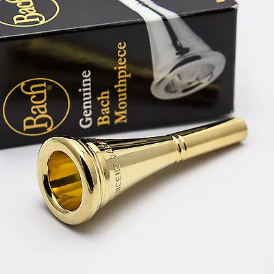 Bach 12 24K Gold French Horn Mouthpiece NEW! • $129.59