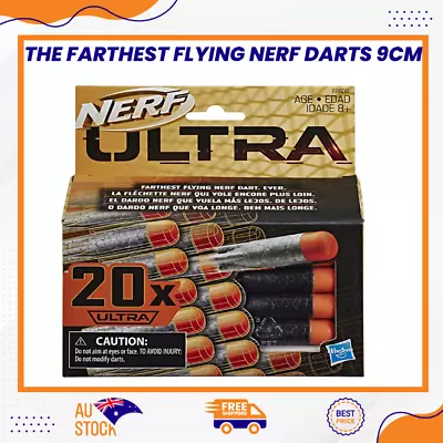 New Ultra 20 Dart Pack Refill The Farthest Flying Nerf Darts 9cm  • $15.99