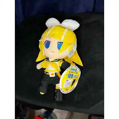 Nendoroid Plus Vocaloid Plush Doll Series 04 Rin Kagamine Stuffed Toy Gift USED • $40