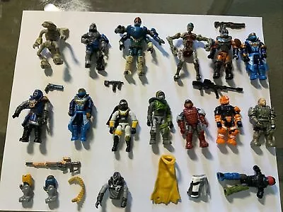 Mega Bloks Construx Destiny Figures - Some Rare W/ Weapons & Extras - Look!! • $58.04