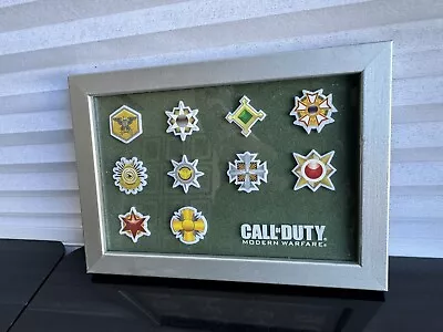 Call Of Duty Modern Warfare PRESTIGE ICON PATCHES (FRAMED) - EXCLUSIVE PROMO • $11